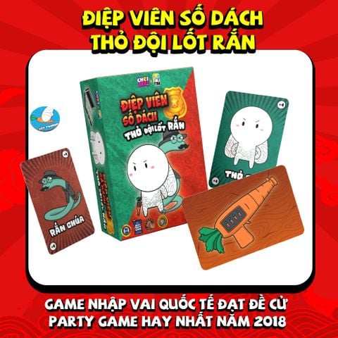  Sờ Náck - Combo Board Game Party Cực Vui Dành Cho Nhóm Bạn Và Gia Đình Từ Choidee x Thỏ Bảy Màu 