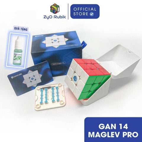  Rubik Gan 14 Maglev UV - Maglev Frosted Cao Cấp Có Nam Châm - Zyo Rubik 