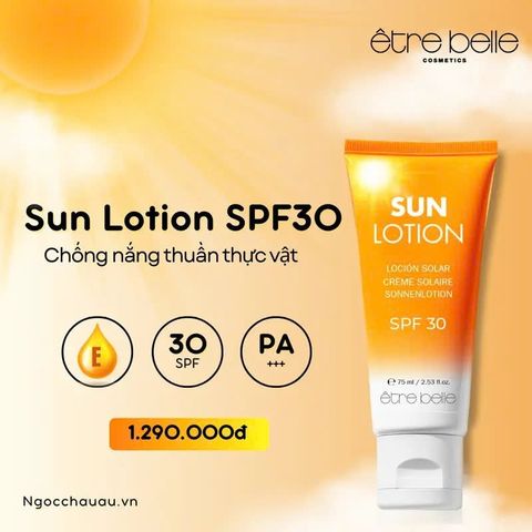  Kem chống nắng dưỡng da SPF30 - Sun Lotion SPF30 Être Belle 