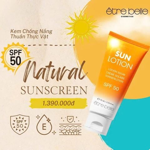  Kem chống nắng SPF50 - Sunscreen Lotion  SPF50 - Être Belle 