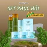  Combo 4 Set Phục Hồi Dưỡng Collagen Vegan Cân Bằng & Tái Tạo 
