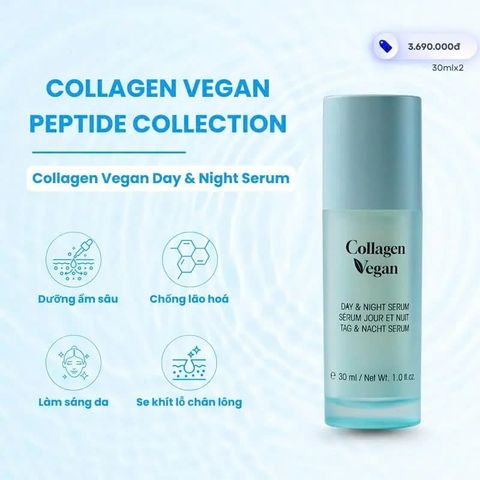  Combo 3 Set Nuôi Dưỡng Vegan Collagen Daily Repair Ritual - Chăm sóc da collagen thuần chay 