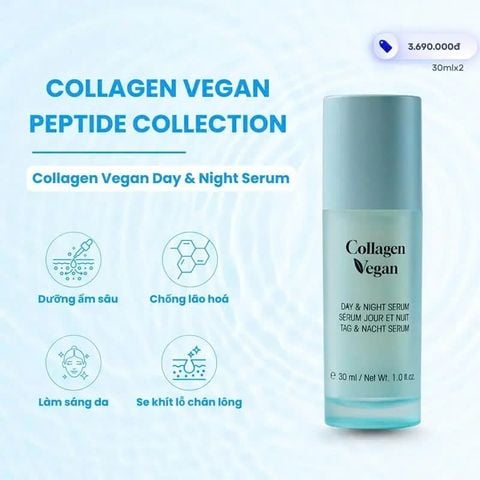 Combo 2 Set Tinh Túy Vegan Collagen Therapy - Full Care Experience - Chăm sóc da toàn diện 