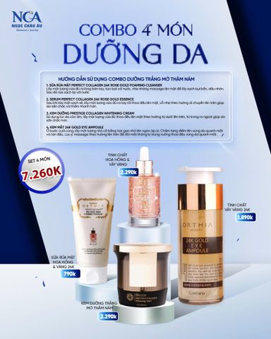  COMBO DƯỠNG ẨM MỜ THÂM NÁM BIOCOS 