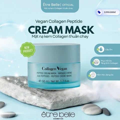  Mặt Nạ Kem Collagen Thuần Chay Vegan Collagen Peptide Cream Mask Être Belle 