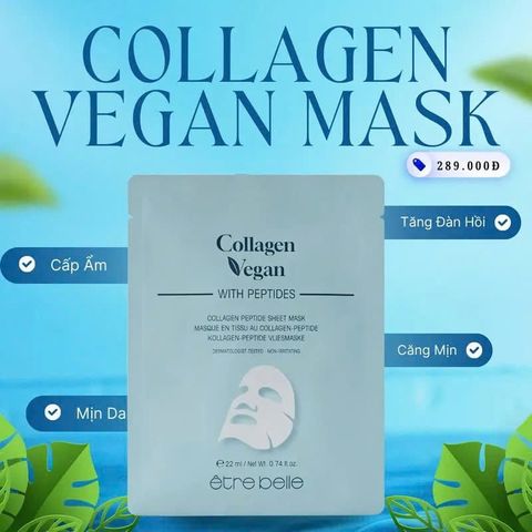  Combo 3 Set Nuôi Dưỡng Vegan Collagen Daily Repair Ritual - Chăm sóc da collagen thuần chay 