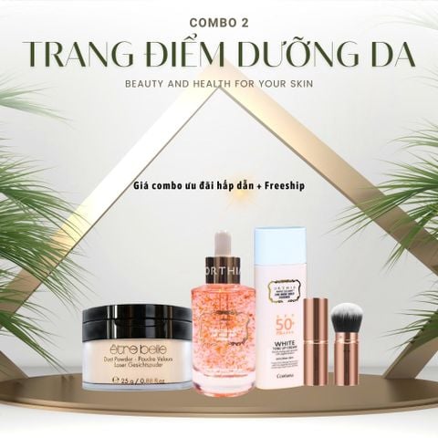  COMBO TRANG ĐIỂM DƯỠNG DA 