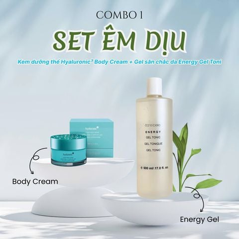  Combo 1 Set Êm Dịu Luxury Body Hydration Duo Être Belle 