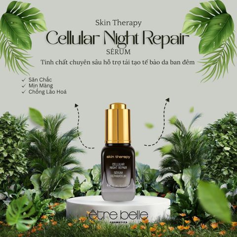  Serum sêu tái tạo phục hồi da ban đêm - Skin Therapy Cellular Night Repair Serum - Être Belle 