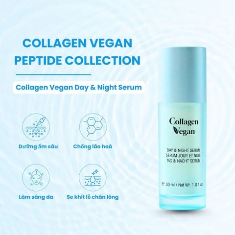  Collagen Vegan Day & Night Serum - Tinh Chất Đậm Đặc Collagen Thuần Chay Être Belle 