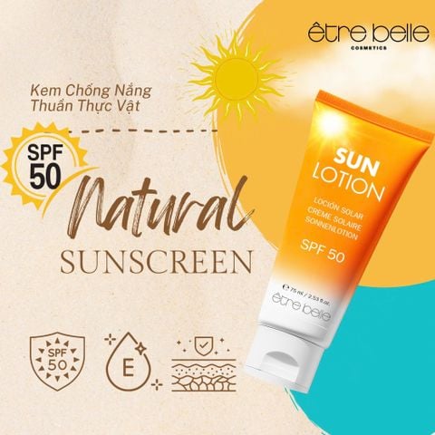  Kem chống nắng SPF50 - Sunscreen Lotion  SPF50 - Être Belle 
