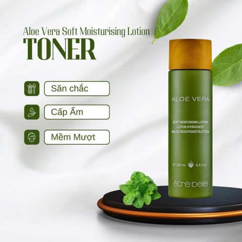  Toner Dịu Nhẹ - Aloe Vera Soft Moisturising Lotion Etre Belle 