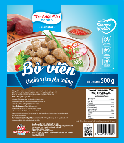  Bò viên ST 500g 