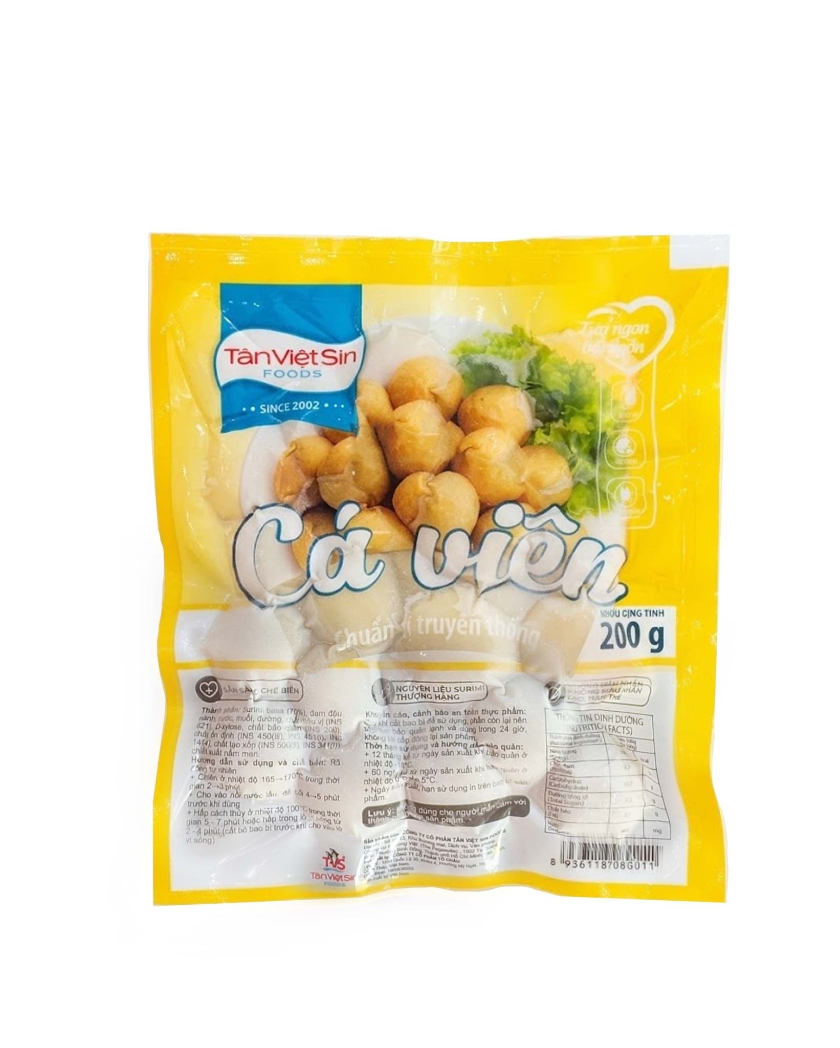  Cá viên Tân Việt Sin 