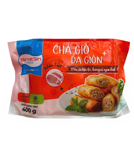  Chả Giò Da Giòn Tân Việt Sin 400g 