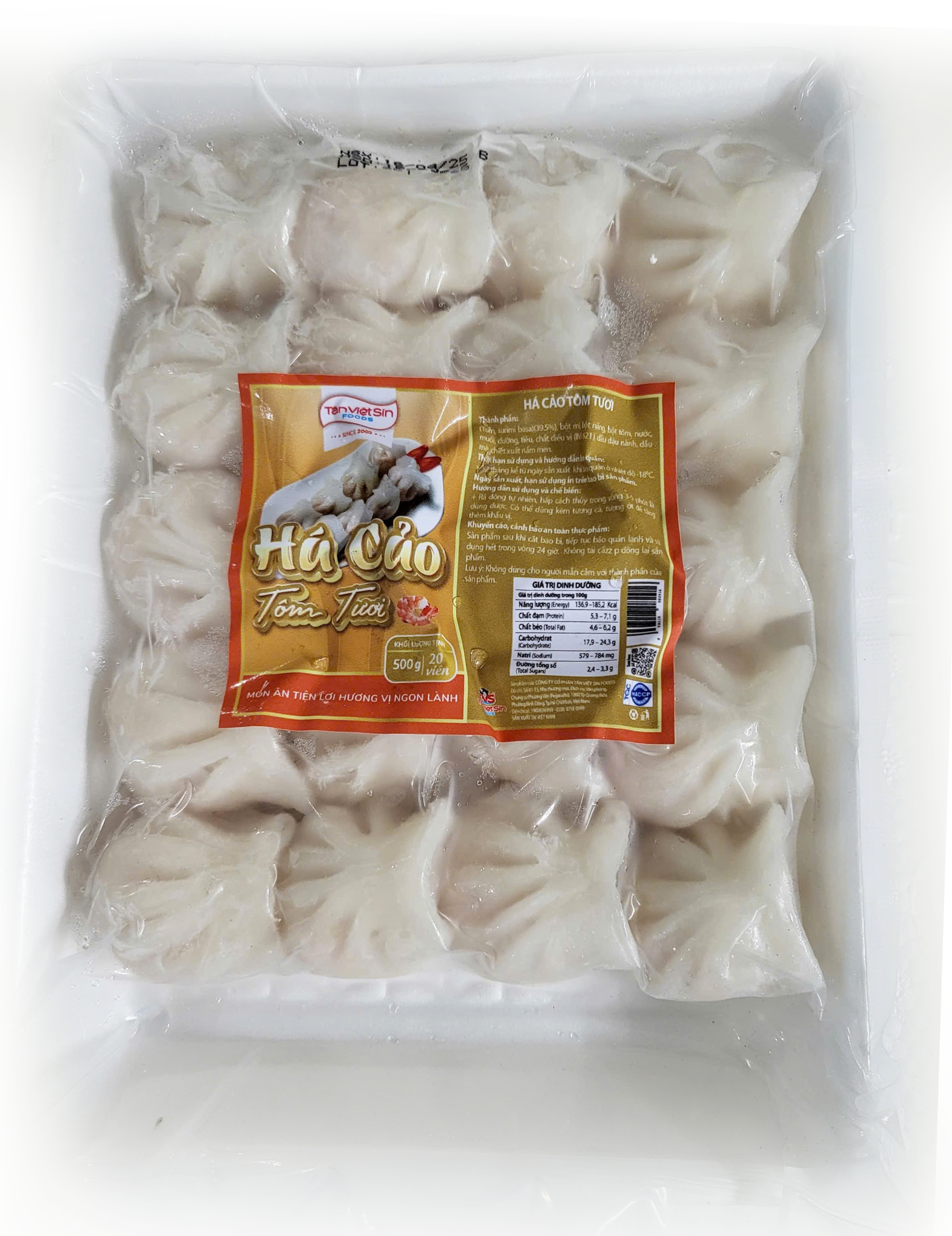  Há Cảo Tôm Tươi 