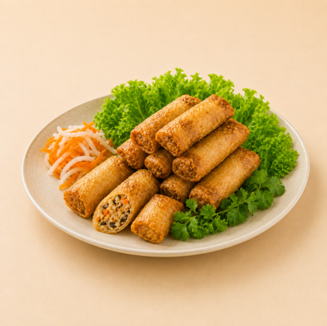  Chả giò da giòn 