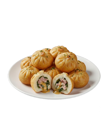  Viên Surimi Nhân Tiểu Long Bao Thịt Rong Biển 