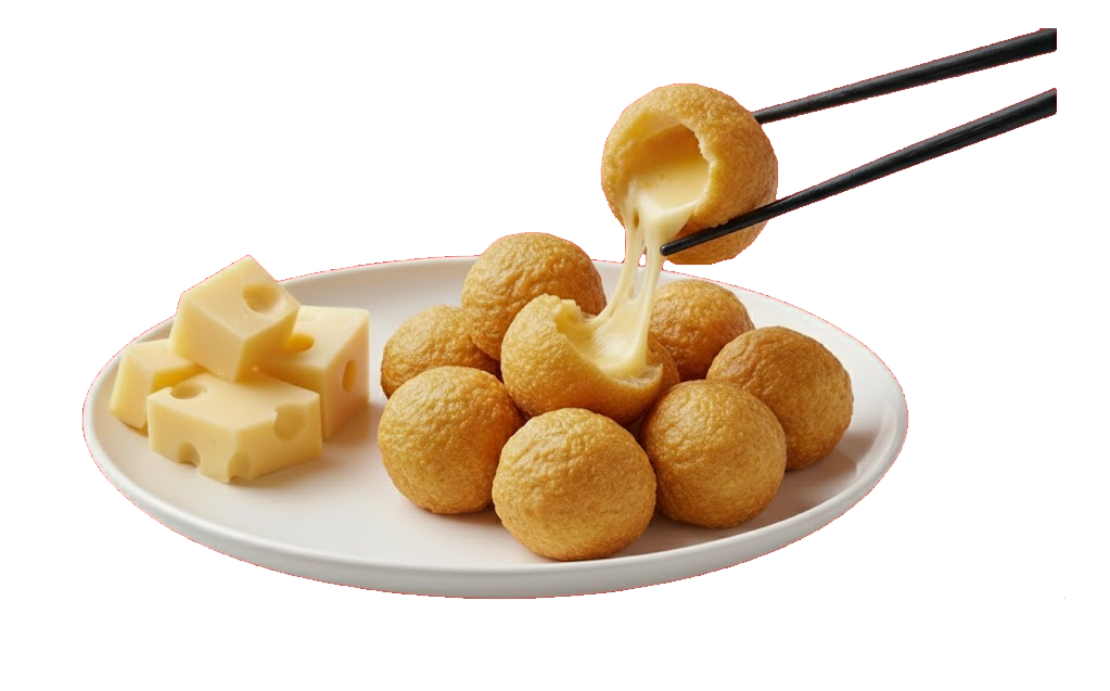  Viên Surimi Nhân Sốt Phô Mai 