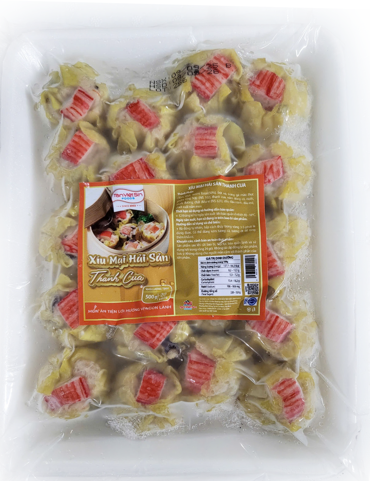  Xíu Mại Hải Sản Thanh Cua 