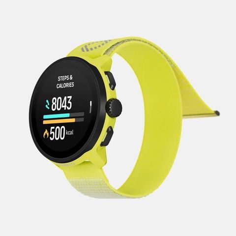  Đồng Hồ GPS Suunto Run Viền Thép 46mm, Dây Đeo Nylon - Lime 