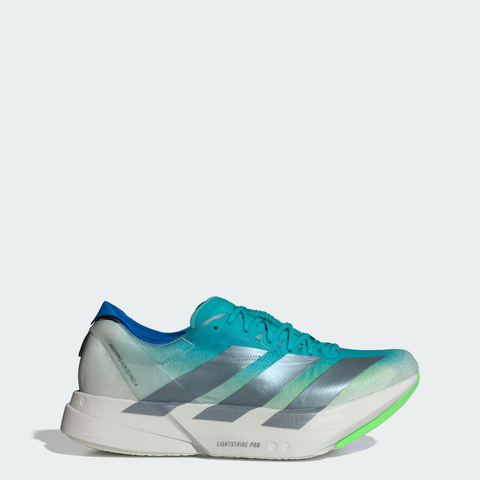  Giày Chạy Bộ Nam ADIDAS Adizero Adios Pro 4 - Hi-Res Aqua/ Iron Metallic/ Grey One 