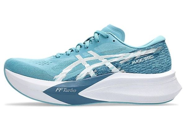  Giày Chạy Bộ Nam Asics Magic Speed 4.0 - Stillwater/White 