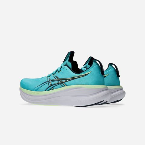  Giày Chạy Bộ Nam Asics Gel-Nimbus 28 - Energy Aqua / Midnight 