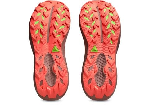  Giày Chạy Địa Hình Nam ASICS Trabuco 14 - Illuminate Yellow/Umeboshi 