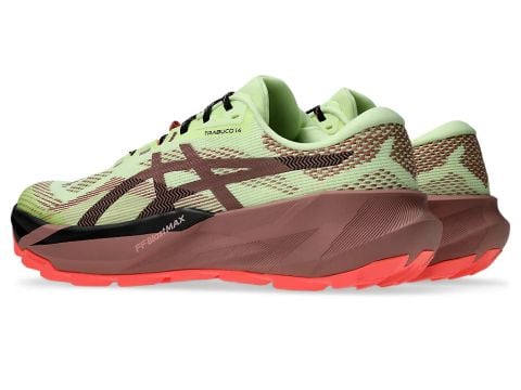  Giày Chạy Địa Hình Nam ASICS Trabuco 14 - Illuminate Yellow/Umeboshi 