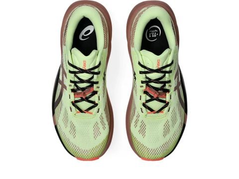  Giày Chạy Địa Hình Nam ASICS Trabuco 14 - Illuminate Yellow/Umeboshi 