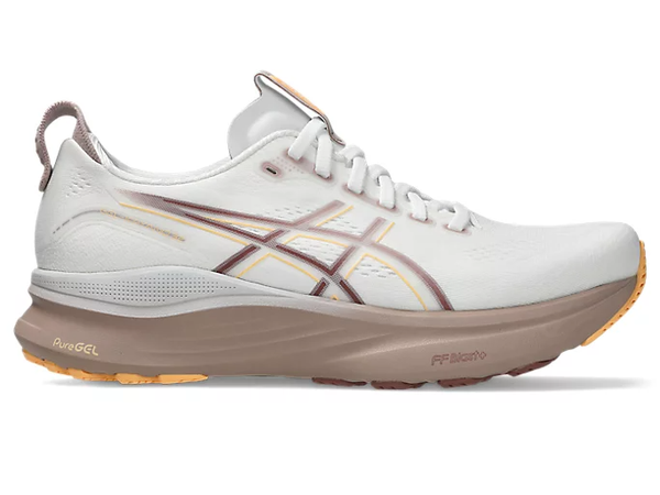  Giày Chạy Bộ Nữ Asics Gel Kayano 32 - White/Orange Glow 
