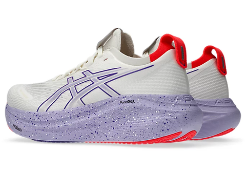  Giày Chạy Bộ Nữ Asics Gel Nimbus 27 Tokyo - Cream/Edo Purple 