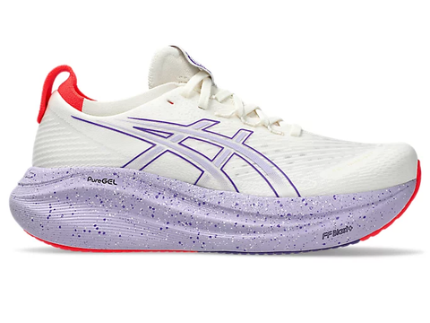  Giày Chạy Bộ Nữ Asics Gel Nimbus 27 Tokyo - Cream/Edo Purple 