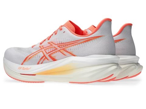  Giày Chạy Bộ Nữ Asics Sonicblast 2 -  White/Sun Coral 