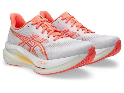  Giày Chạy Bộ Nữ Asics Sonicblast 2 -  White/Sun Coral 