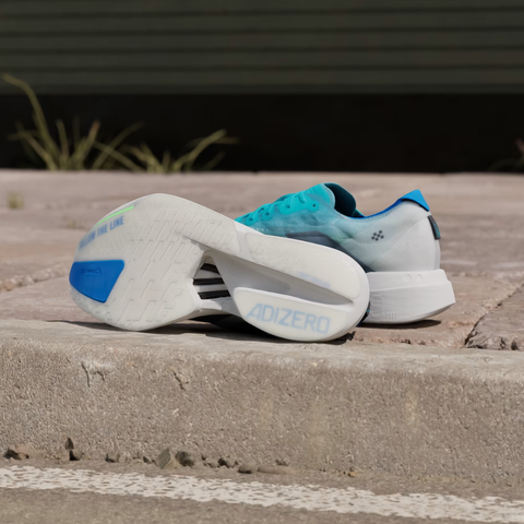  Giày Chạy Bộ Nam ADIDAS Adizero Adios Pro 4 - Hi-Res Aqua/ Iron Metallic/ Grey One 