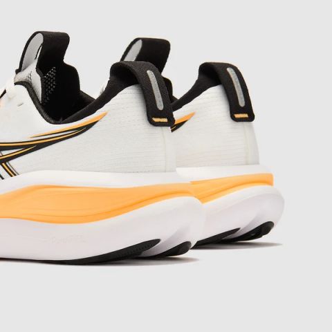  Giày Chạy Bộ Nam Asics Gel-Nimbus 28 - White / Stadium Orange 