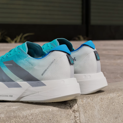  Giày Chạy Bộ Nam ADIDAS Adizero Adios Pro 4 - Hi-Res Aqua/ Iron Metallic/ Grey One 