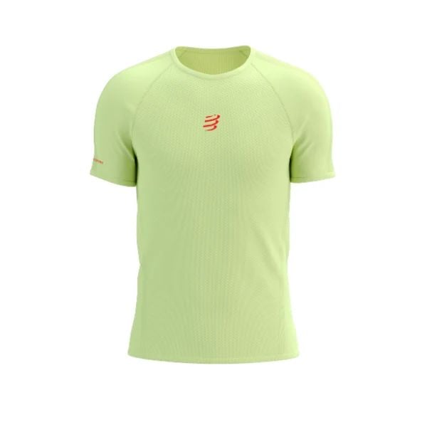  Áo Tay Ngắn Thể Thao Compressport Trail Racing SS T-Shirt - Shadow Lime 