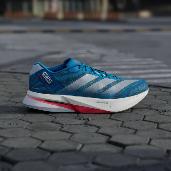  Giày Chạy Bộ Nam ADIDAS Adizero Boston 13 - Solar Blue/ Silver Metallic/ Dark Solar Blue 