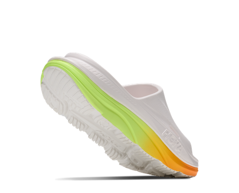  Dép Phục Hồi Unisex HOKA Ora Recovery Slide 3 - White / Neon Yuzu 