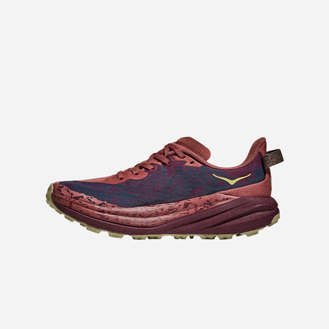  Giày Chạy Bộ Nữ Hoka Speedgoat 6 Trail - ROUGE / BL 