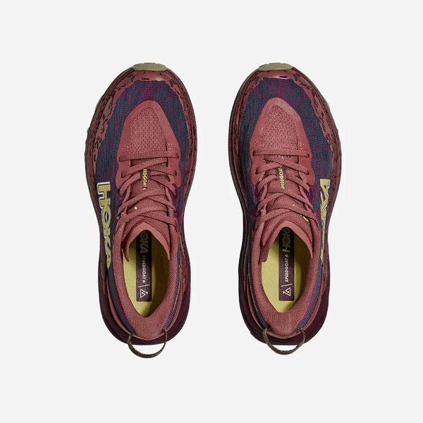  Giày Chạy Bộ Nữ Hoka Speedgoat 6 Trail - ROUGE / BL 