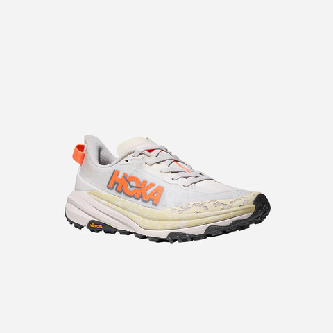  Giày Chạy Bộ Nữ Hoka Speedgoat 6 Trail - WHITE / NE 