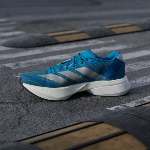  Giày Chạy Bộ Nam ADIDAS Adizero Boston 13 - Solar Blue/ Silver Metallic/ Dark Solar Blue 