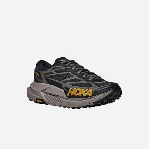  Giày Chạy Bộ Nam Hoka Mafate X - Black / Cement 