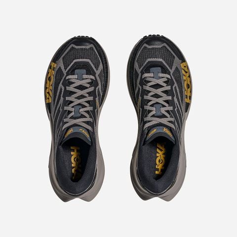  Giày Chạy Bộ Nam Hoka Mafate X - Black / Cement 