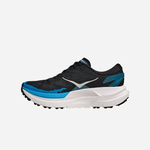  Giày Chạy Bộ Nam Hoka Mafate X Trail - Black / Skyward Blue 