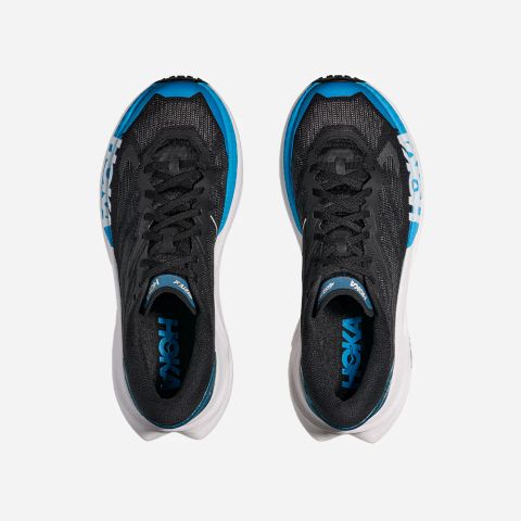  Giày Chạy Bộ Nam Hoka Mafate X Trail - Black / Skyward Blue 